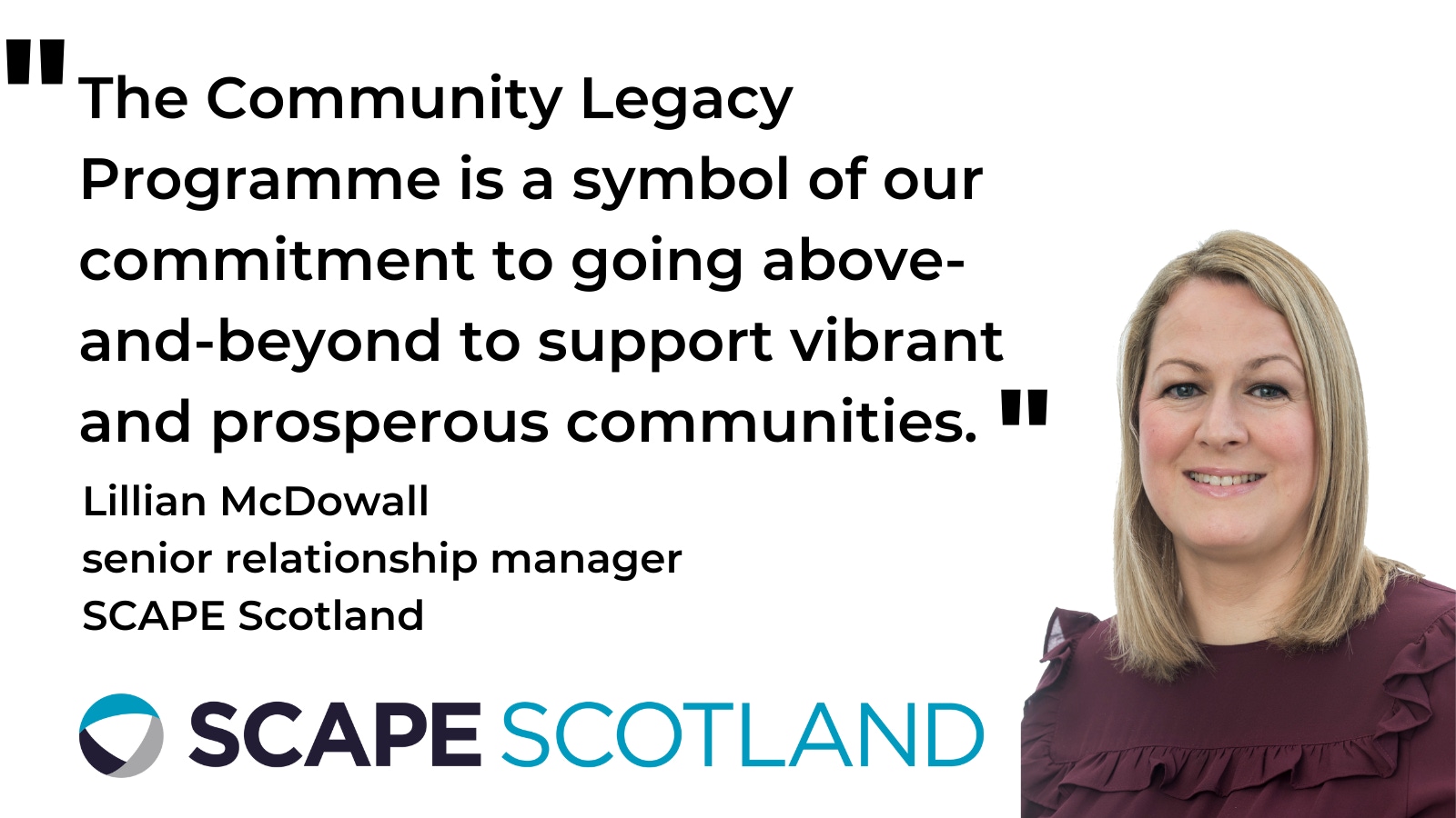 The Community Legacy Programme is a symbol of our commitment to going above and beyond to support vibrant and prosperous communities and ensuring that the construction industry continues to act as a force for good
